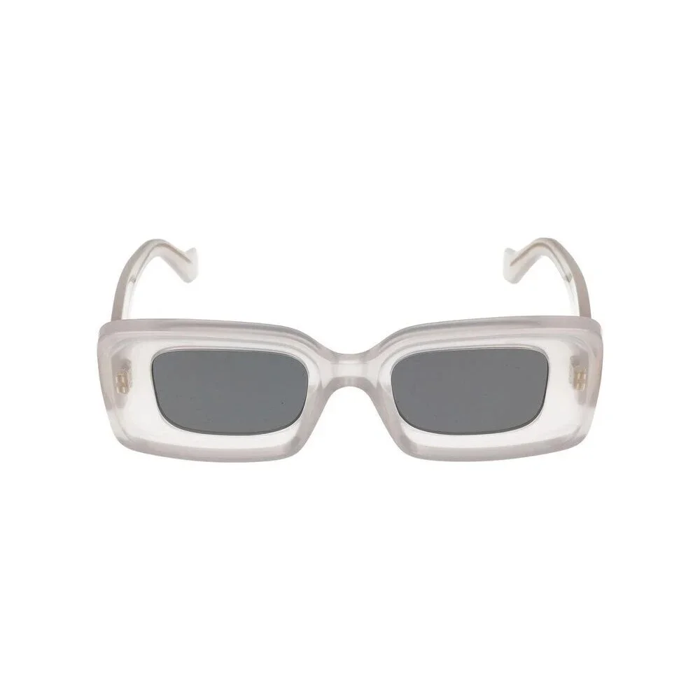 Loewe LW40101I Sunglasses Ivory Acetate Round